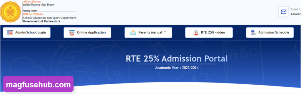 RTE Maharashtra Online Admission Process 2023-24 : Access Best Admission Guide 3 RTE 25% Reservation
